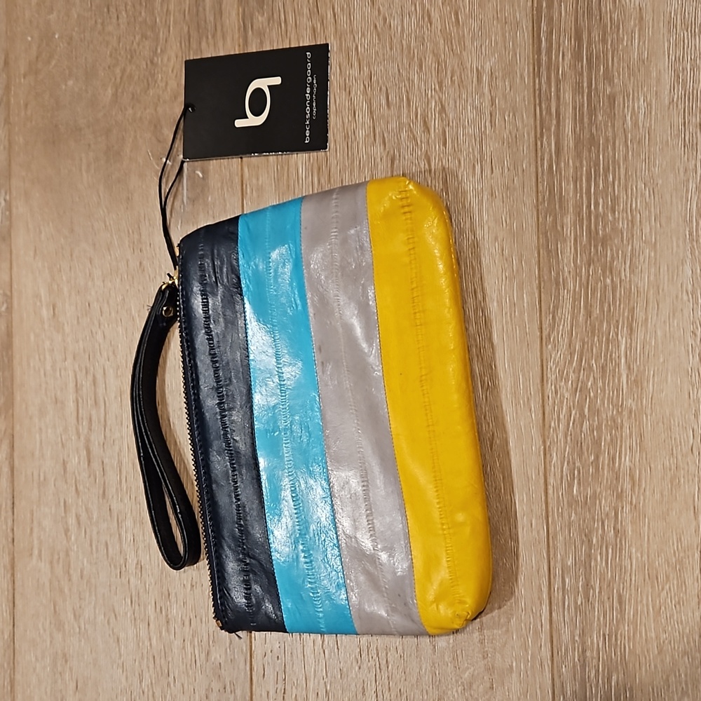 Becksondergaard Dana handmade eelskin wristlet.